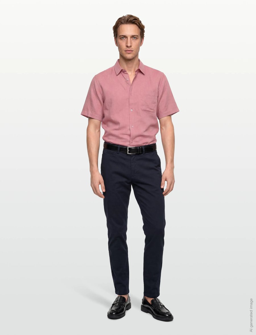 Oscar Jacobson - Danik Trousers - chinos - navy - 0