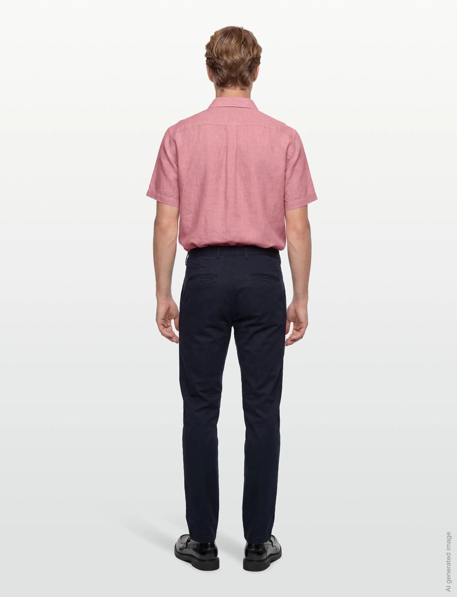 Oscar Jacobson - Danik Trousers - chinos - navy - 4
