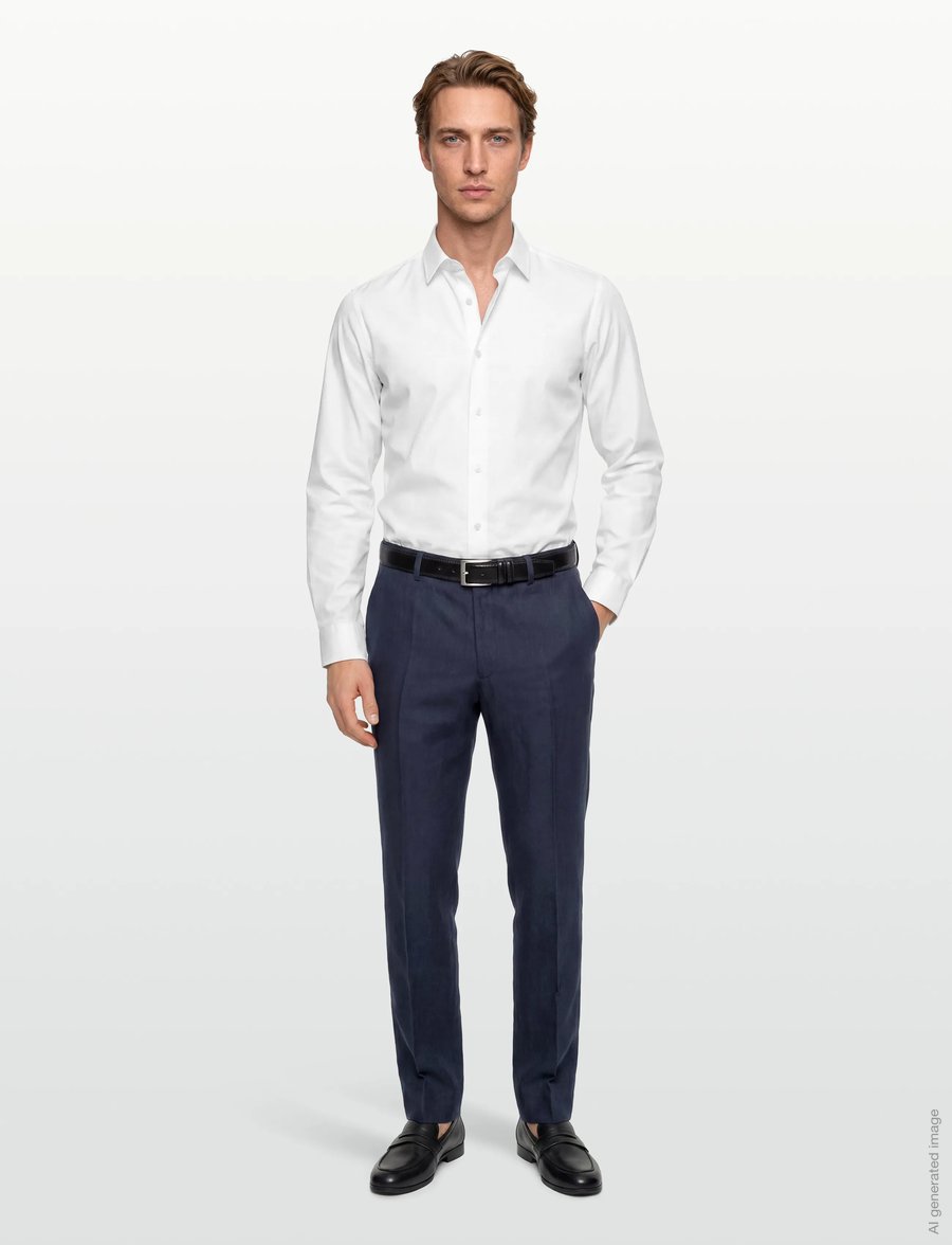 Oscar Jacobson - Dandy Trousers - formell - navy - 0