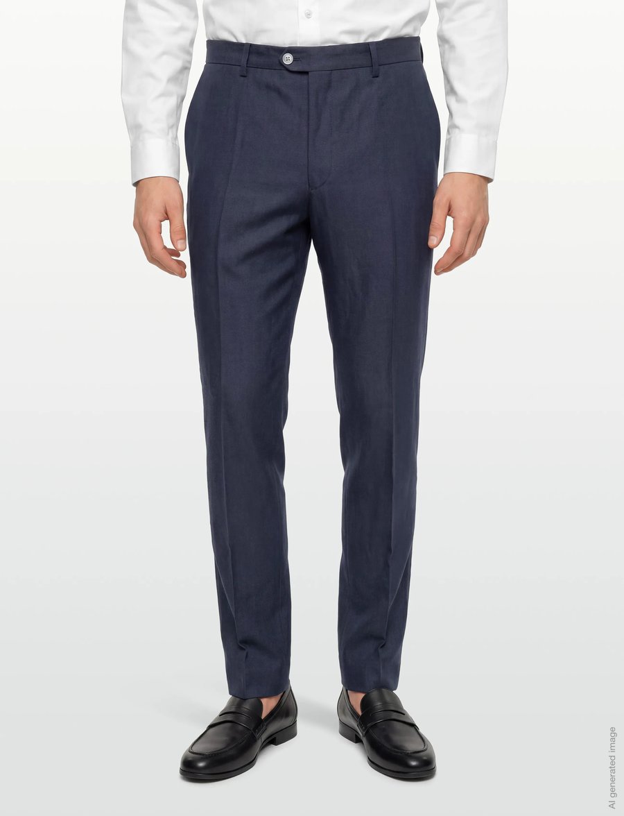 Oscar Jacobson - Dandy Trousers - formell - navy - 3