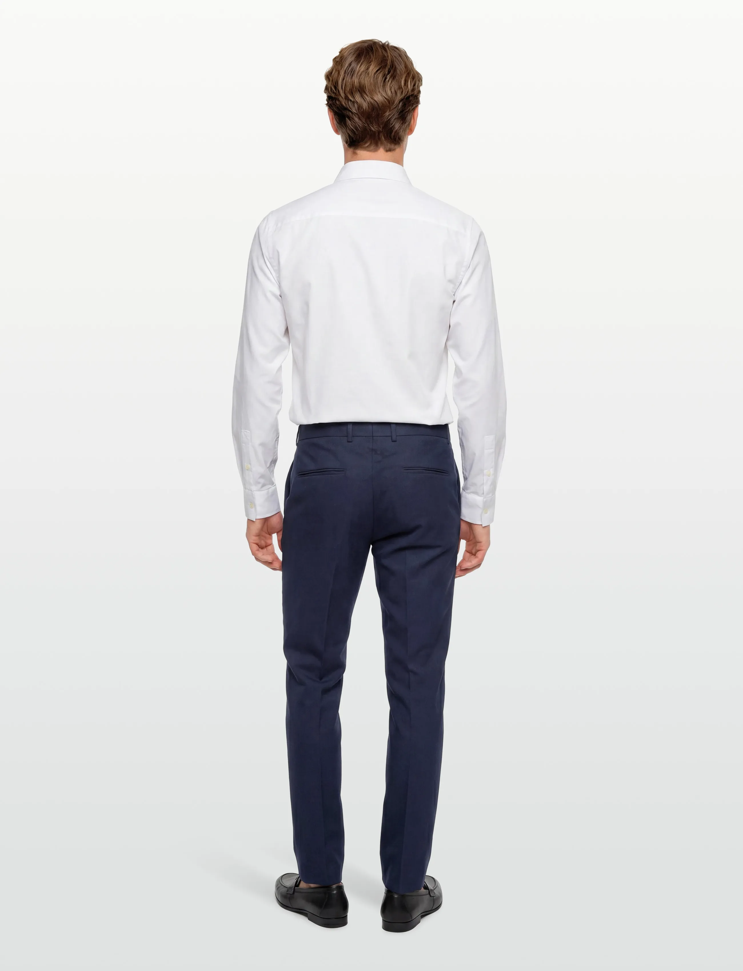 Oscar Jacobson - Dandy Trousers - formal trousers - navy - 4