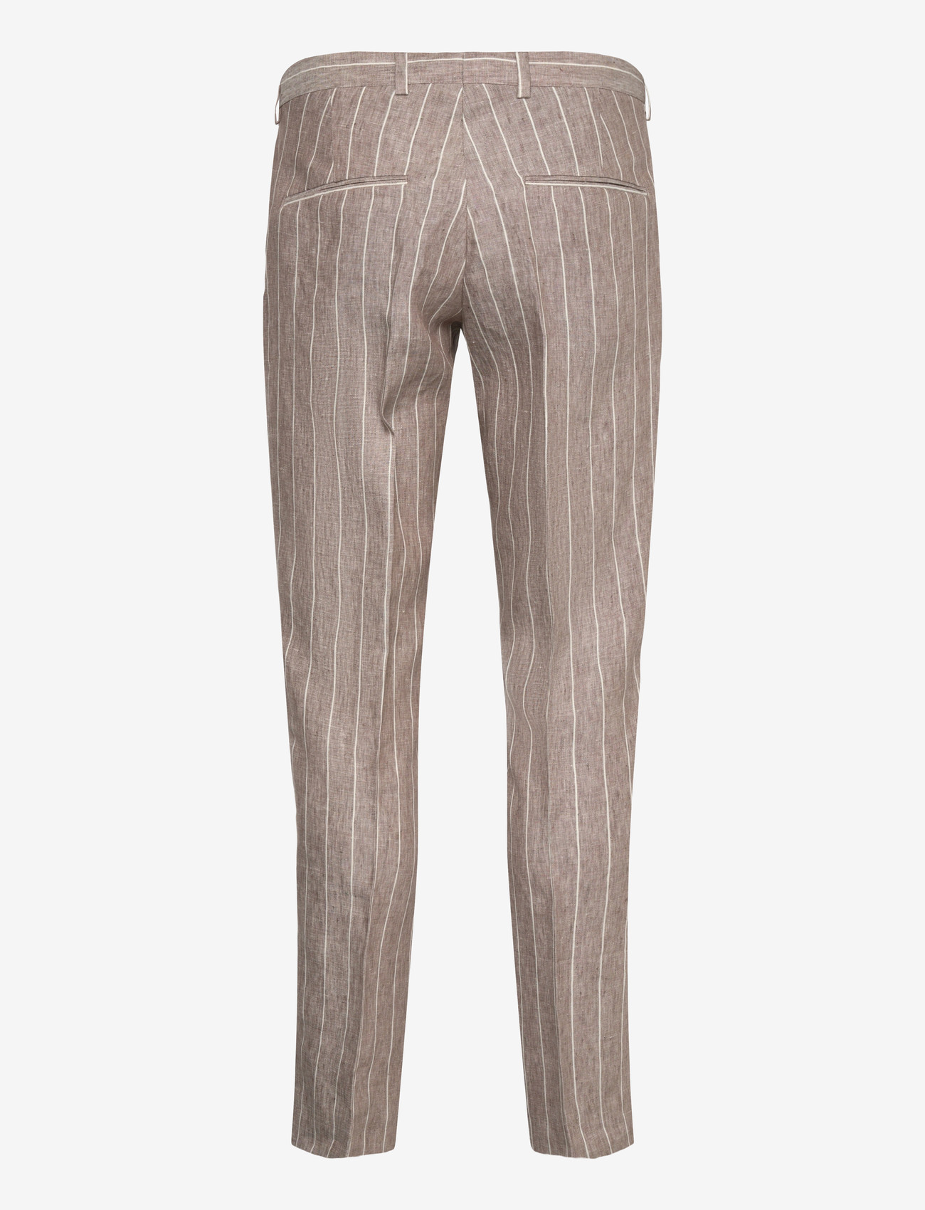 Oscar Jacobson - Dandy Trousers - dressbukser i lin - brindle beige - 1