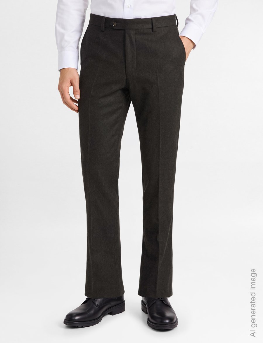 Oscar Jacobson - Dandy Trousers - suit trousers - dark brown - 3