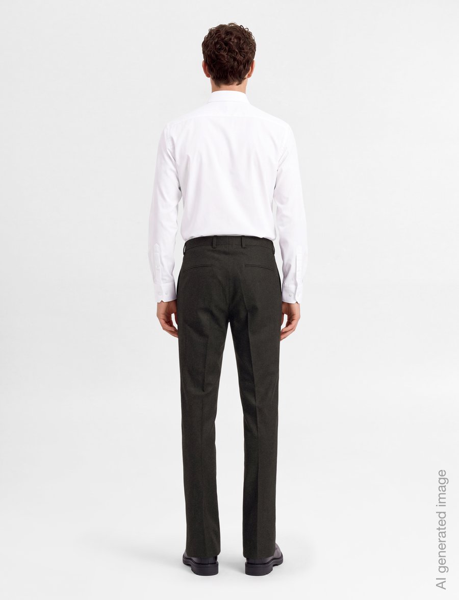 Oscar Jacobson - Dandy Trousers - suit trousers - dark brown - 4