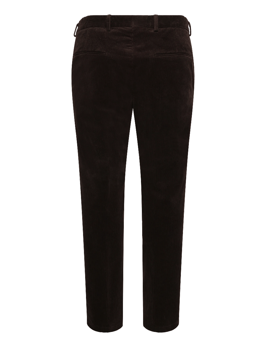 Oscar Jacobson - Dandy Trousers - freizeithosen - dark brown - 1
