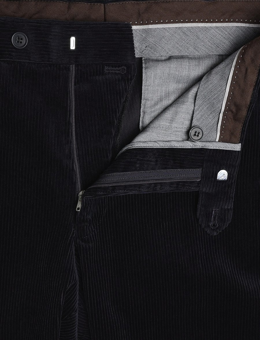 Oscar Jacobson - Dandy Trousers - casual bukser - navy - 3