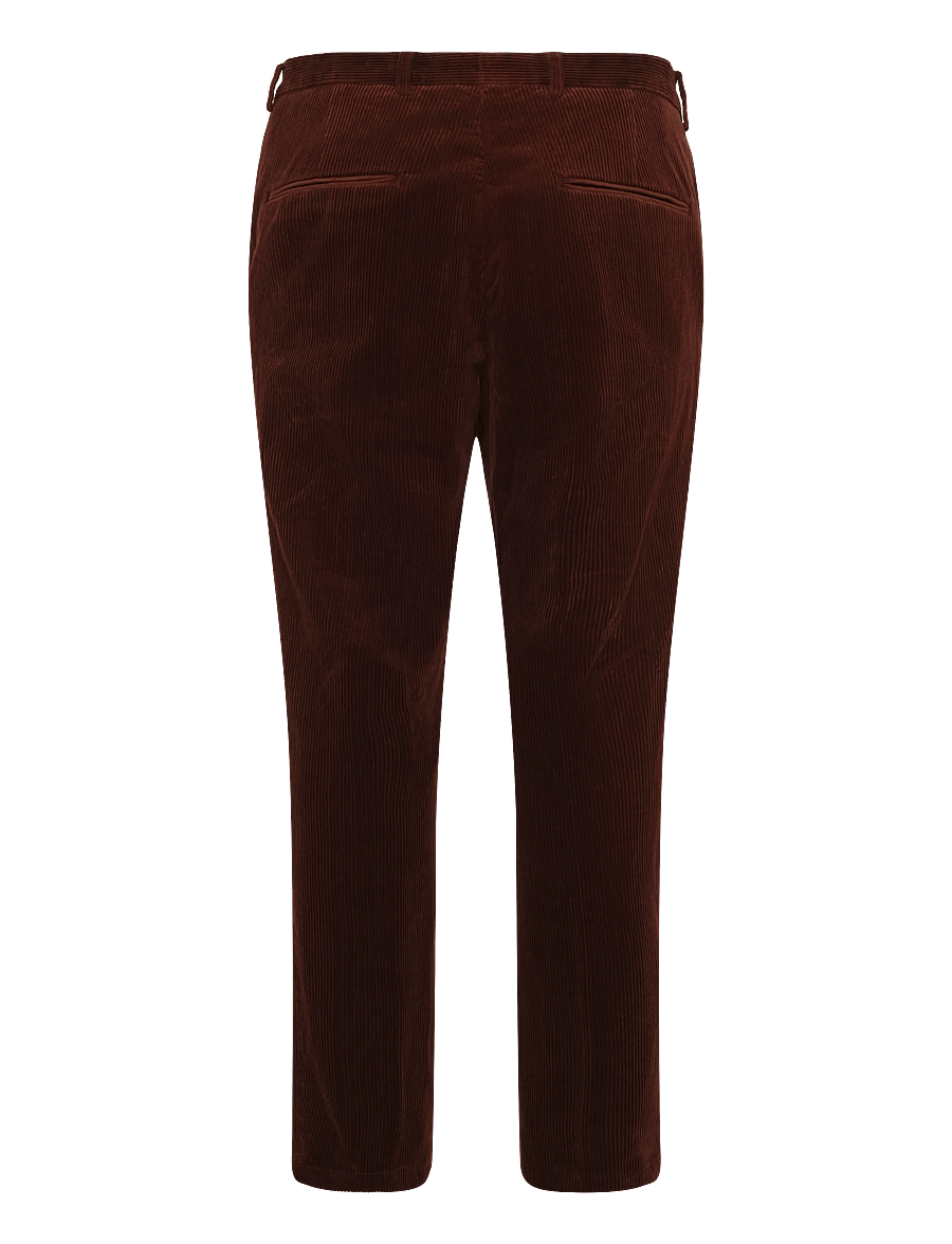 Oscar Jacobson - Dandy Trousers - freizeithosen - rustic brown - 1