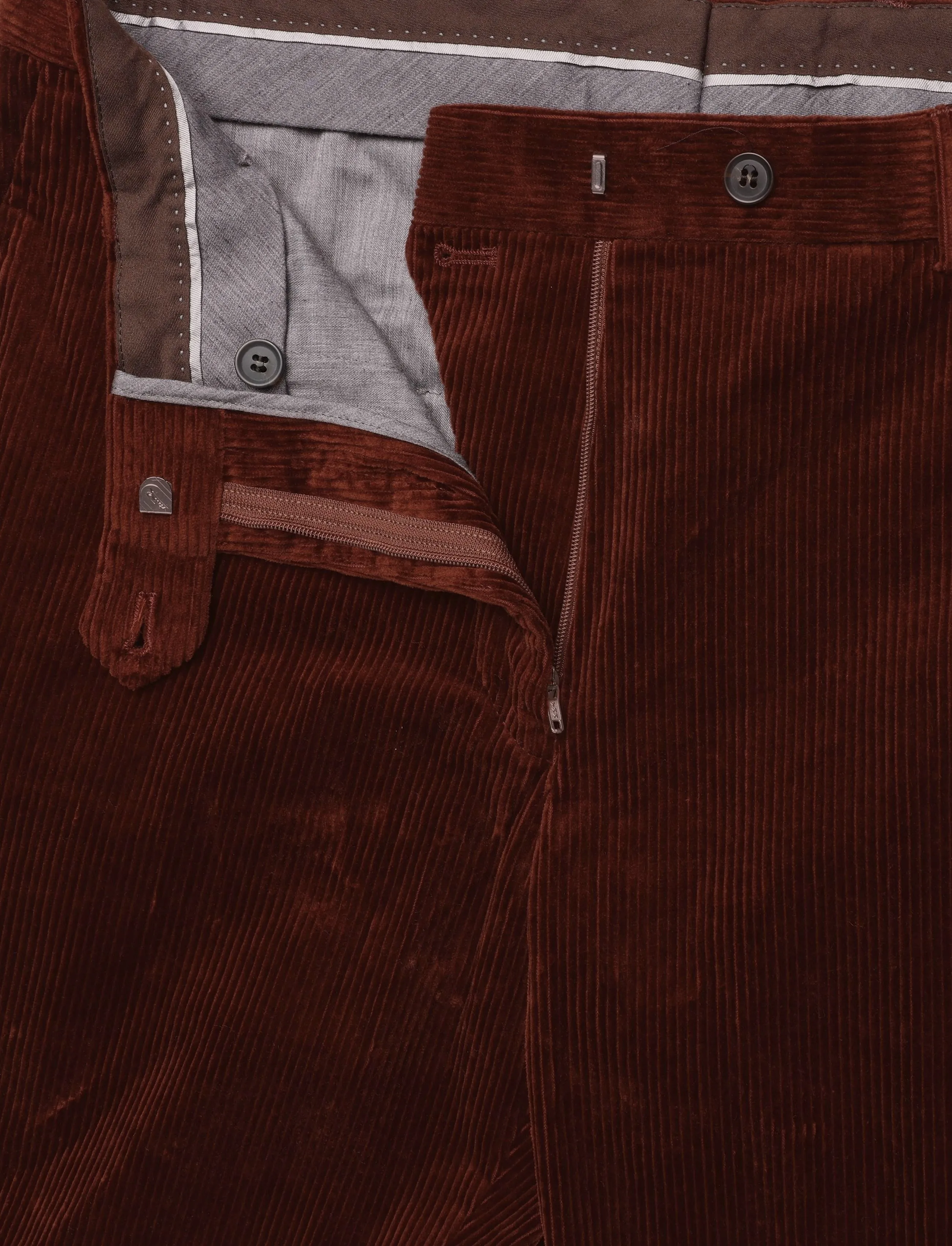 Oscar Jacobson - Dandy Trousers - freizeithosen - rustic brown - 3