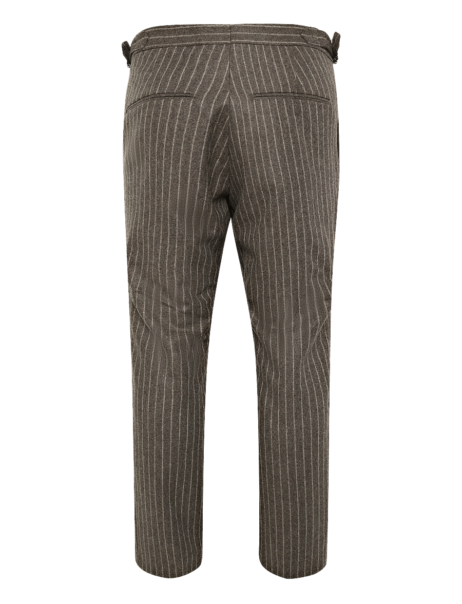 Oscar Jacobson - Dandy Side Adjuster Trousers - hazelnut brown - 1