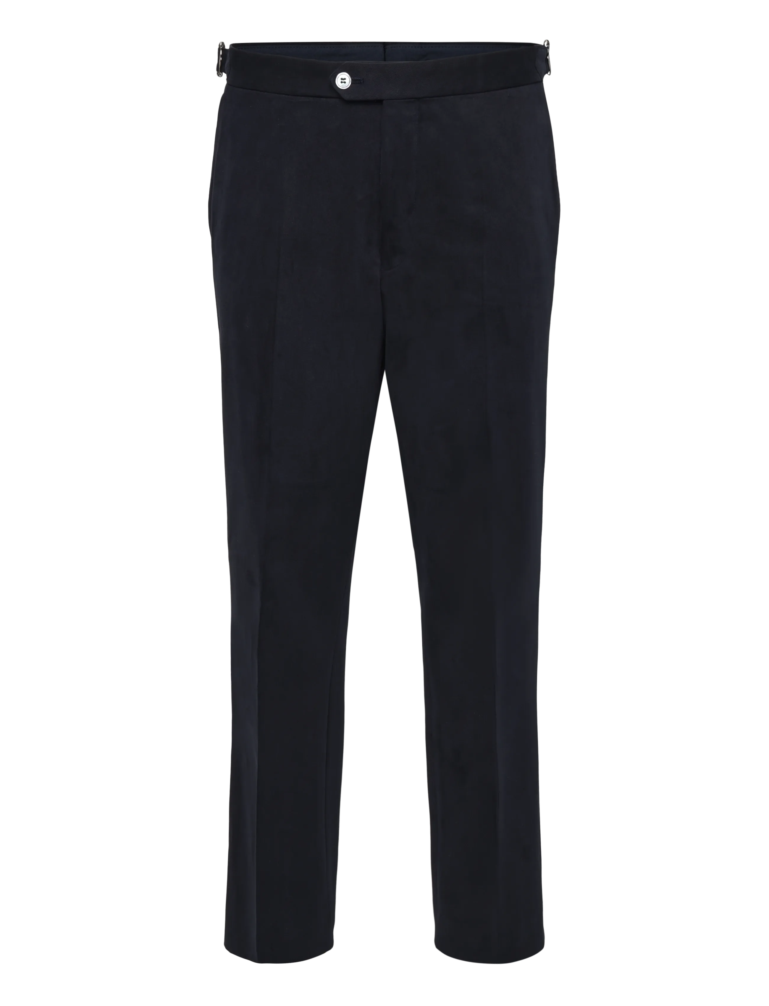 Oscar Jacobson Dandy Side Adjuster Trousers, 52, Navy, Bukser > Chinos, Herre