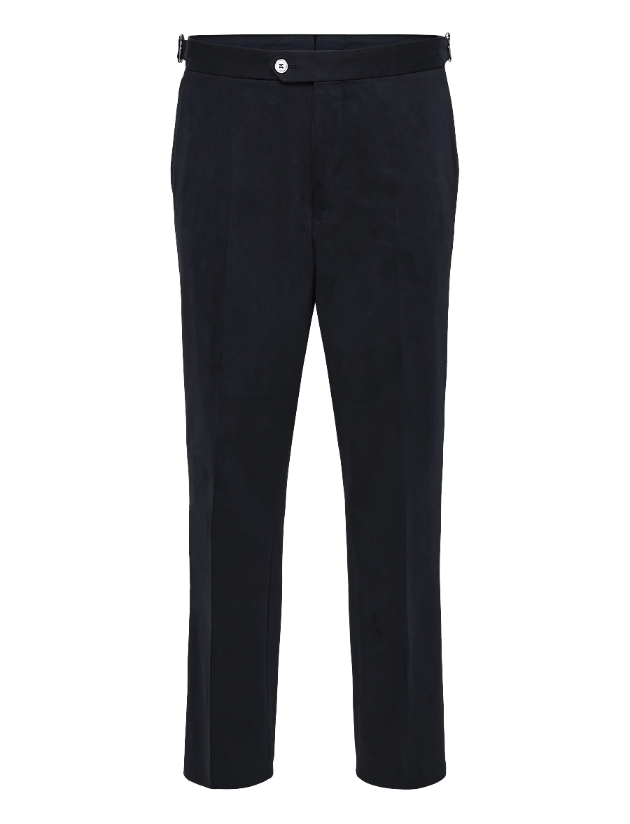 Oscar Jacobson - Dandy Side Adjuster Trousers - chino-püksid - navy - 0
