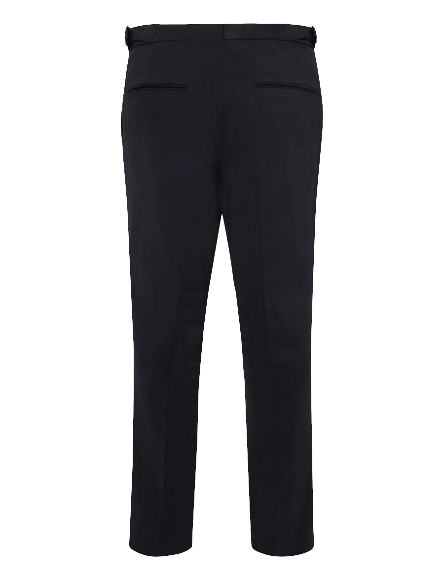 Oscar Jacobson - Dandy Side Adjuster Trousers - chino-püksid - navy - 1