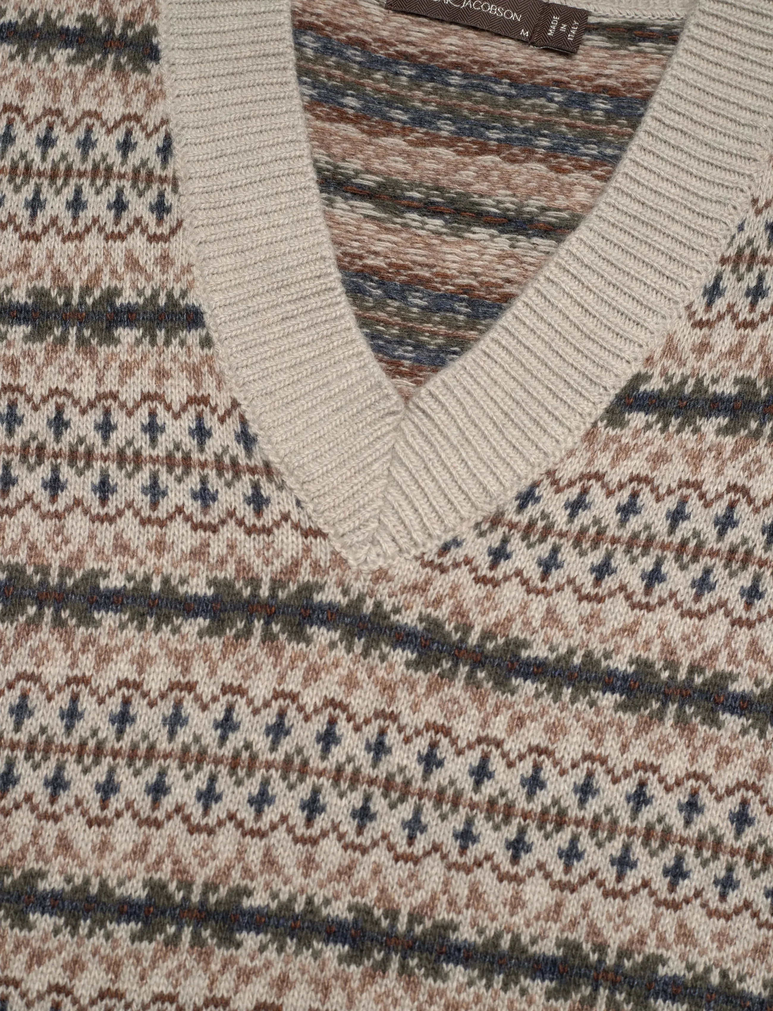 Oscar Jacobson - Lucas Vest - pebble beige - 2
