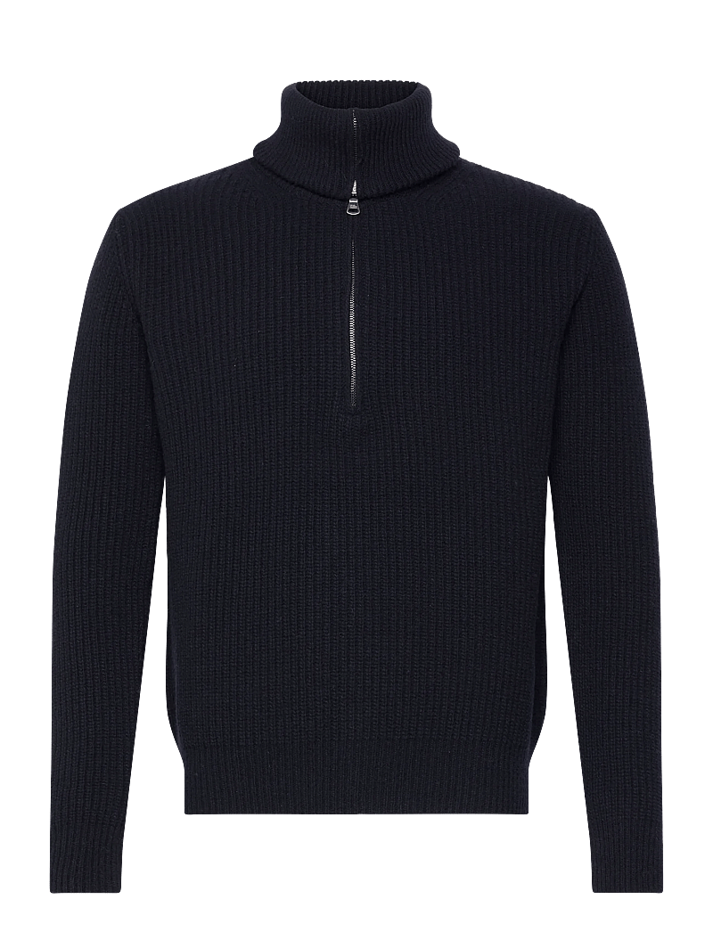 Oscar Jacobson - Mauritz Half zip - half zip-tröjor - navy - 0