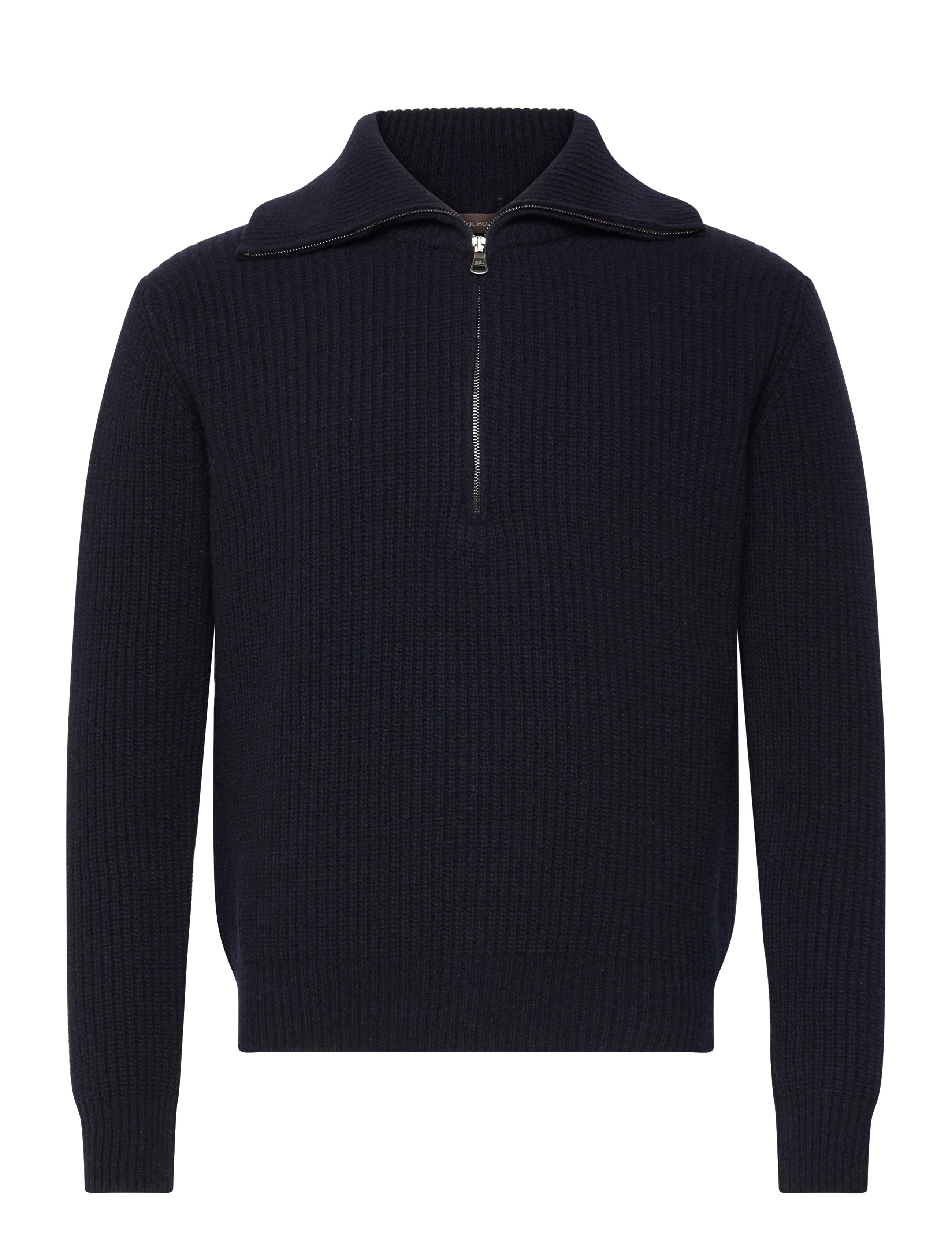 Oscar Jacobson - Mauritz Half zip - half zip strik - navy - 2