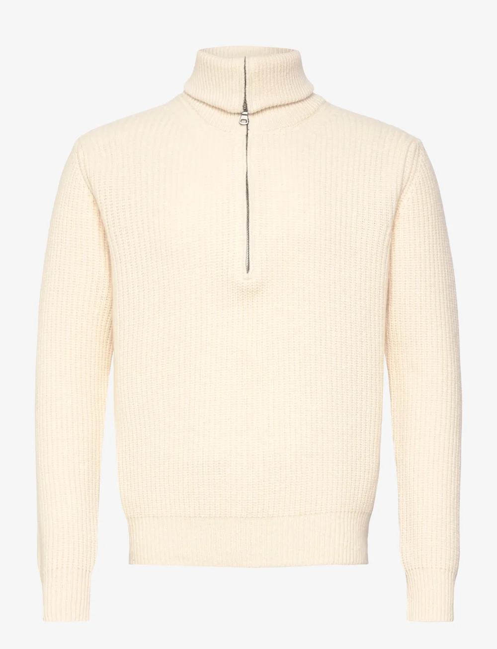 Oscar Jacobson - Mauritz Half zip - lukuga džemprid - white shell - 0