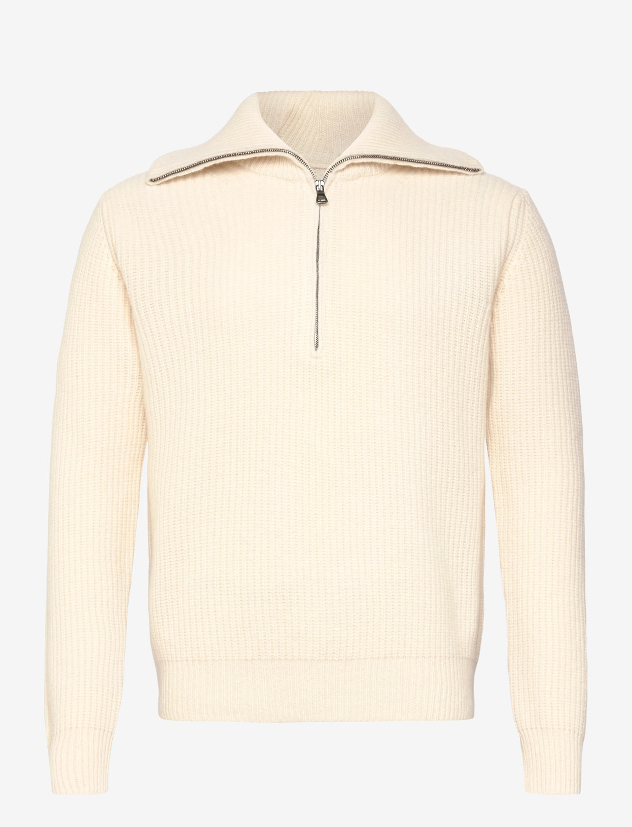 Oscar Jacobson - Mauritz Half zip - half zip jumpers - white shell - 2