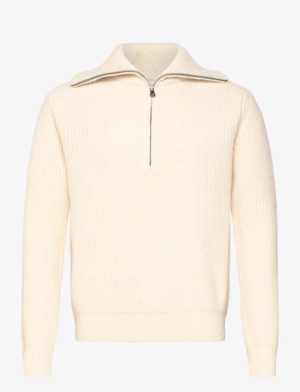Oscar Jacobson - Mauritz Half zip - lukuga džemprid - white shell - 2