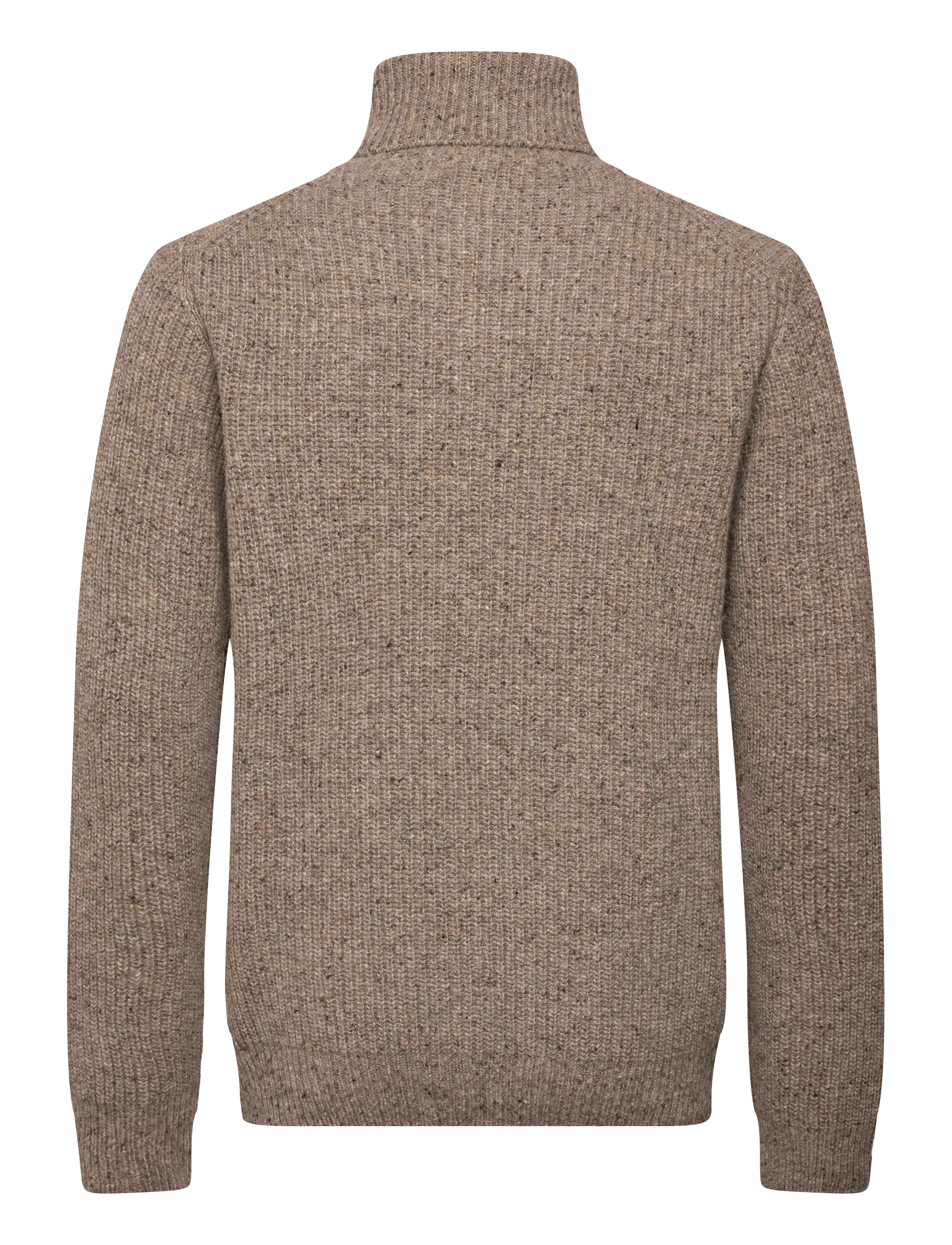 Oscar Jacobson - Mika Rollneck - turtlenecks - walnut beige - 1
