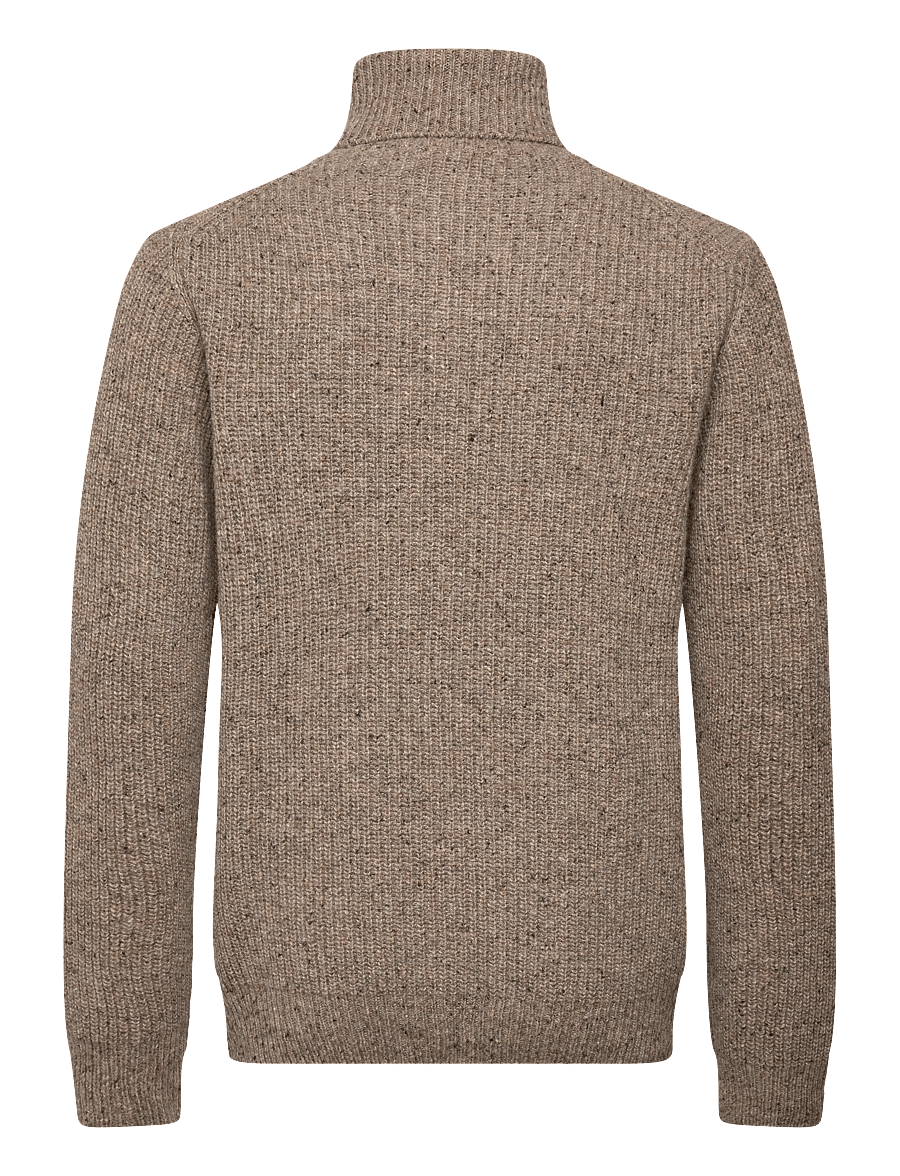 Oscar Jacobson - Mika Rollneck - rullekraver - walnut beige - 1