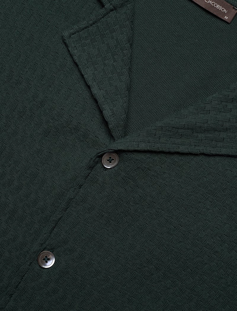 Oscar Jacobson - Kirk Knitted Shirt - cinary green - 2