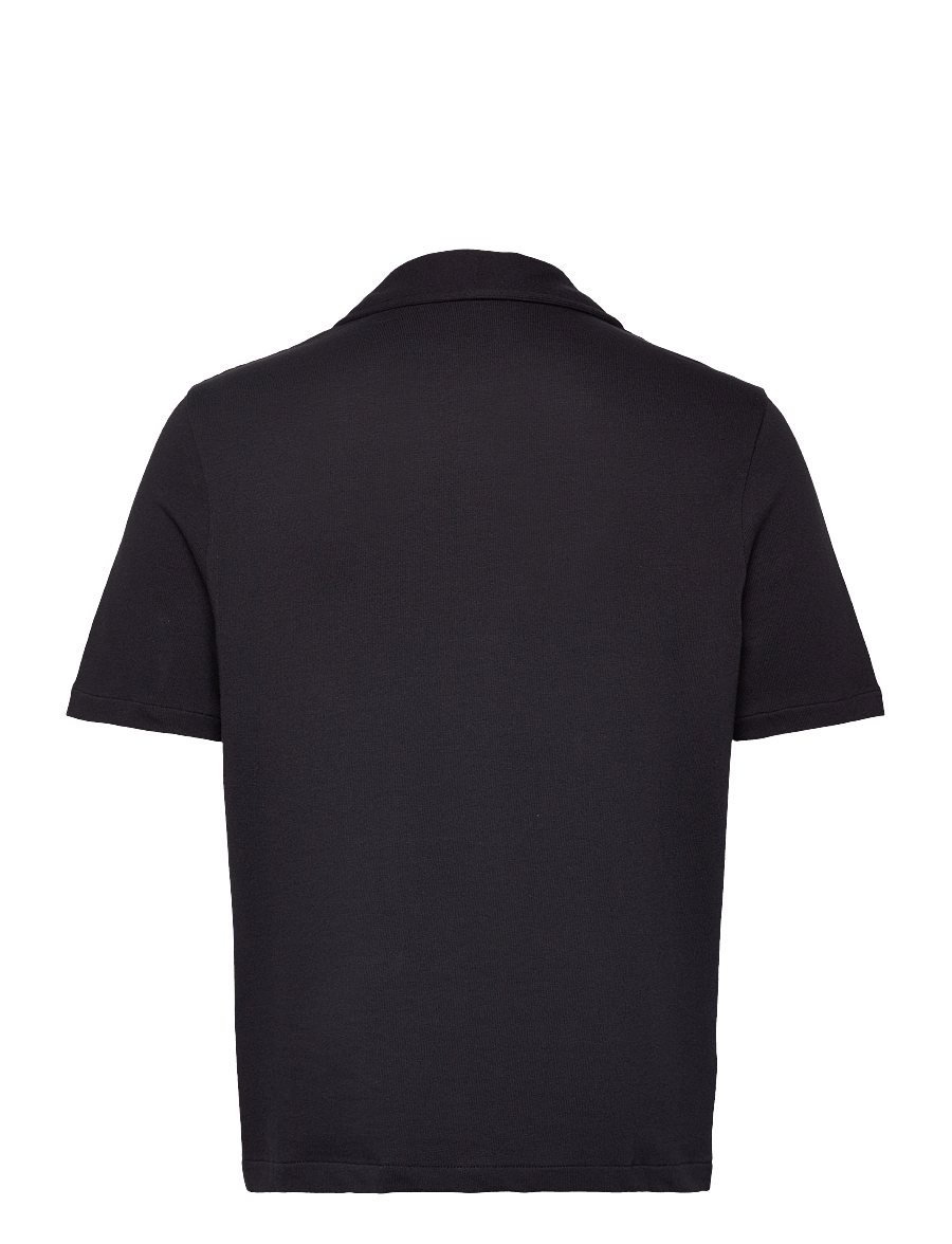 Oscar Jacobson - Kirk Knitted Shirt - podstawowe koszulki - night blue - 2