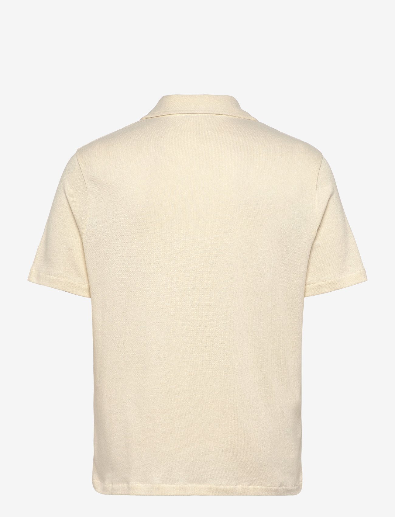 Oscar Jacobson - Kirk Knitted Shirt - laisvalaikio marškiniai - pompona yellow - 1