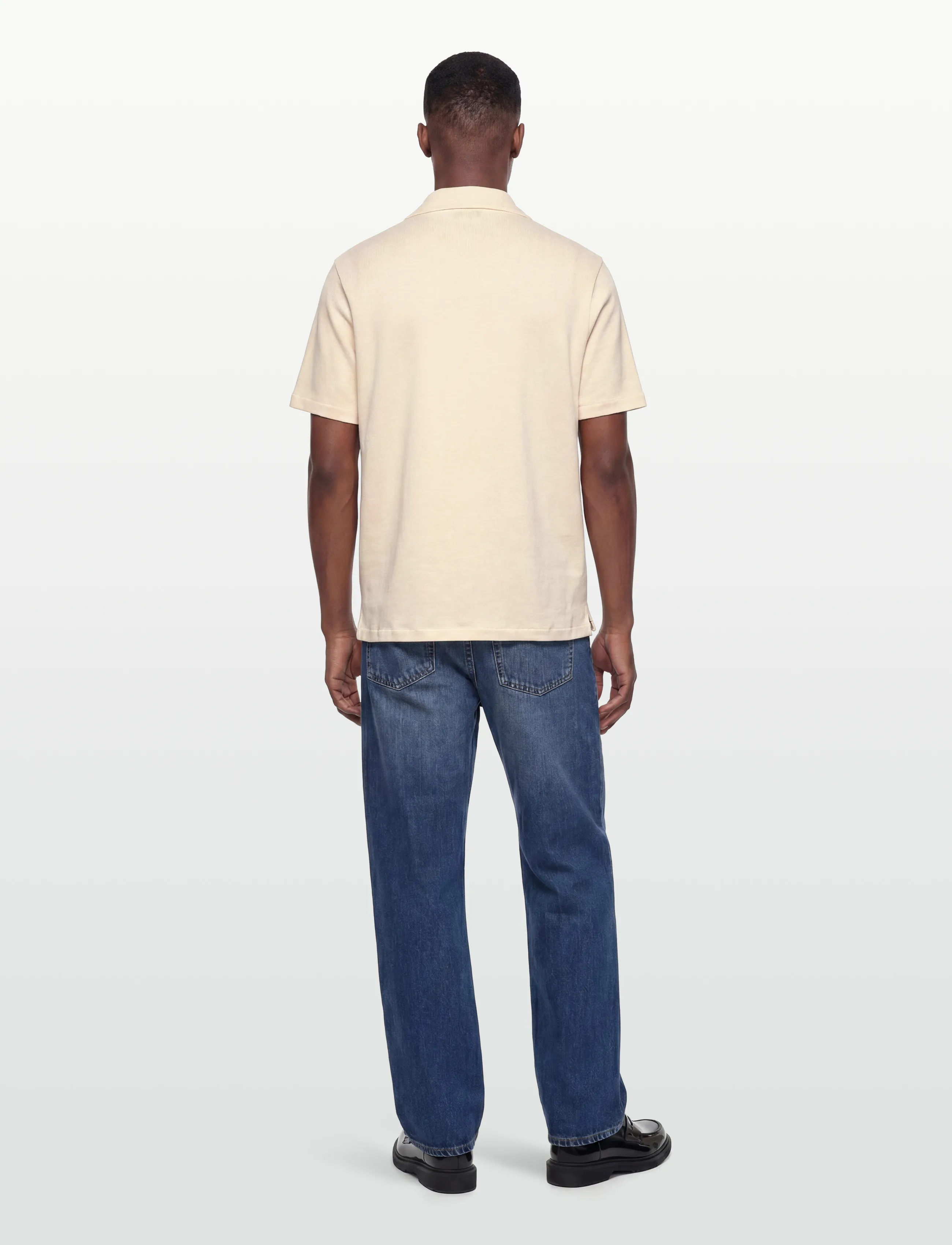 Oscar Jacobson - Kirk Knitted Shirt - tavalised t-särgid - pompona yellow - 4