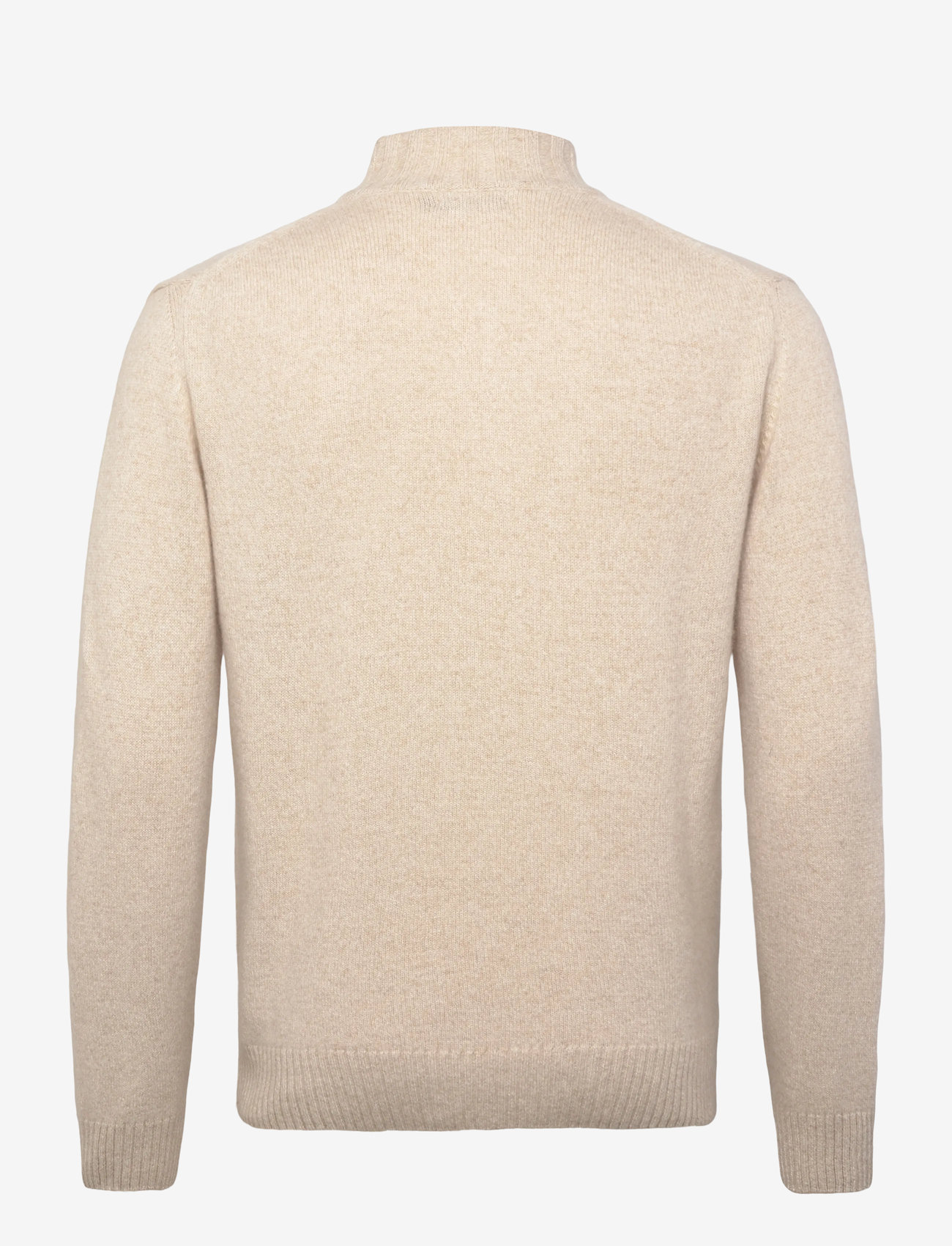 Oscar Jacobson - Paul Half Zip - tõmblukk-kaelusega dressipluusid - beach beige - 1