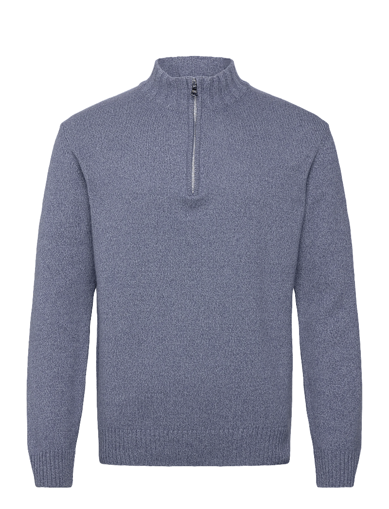Oscar Jacobson - Paul Half Zip - half zip-trøjer - cob blue - 0