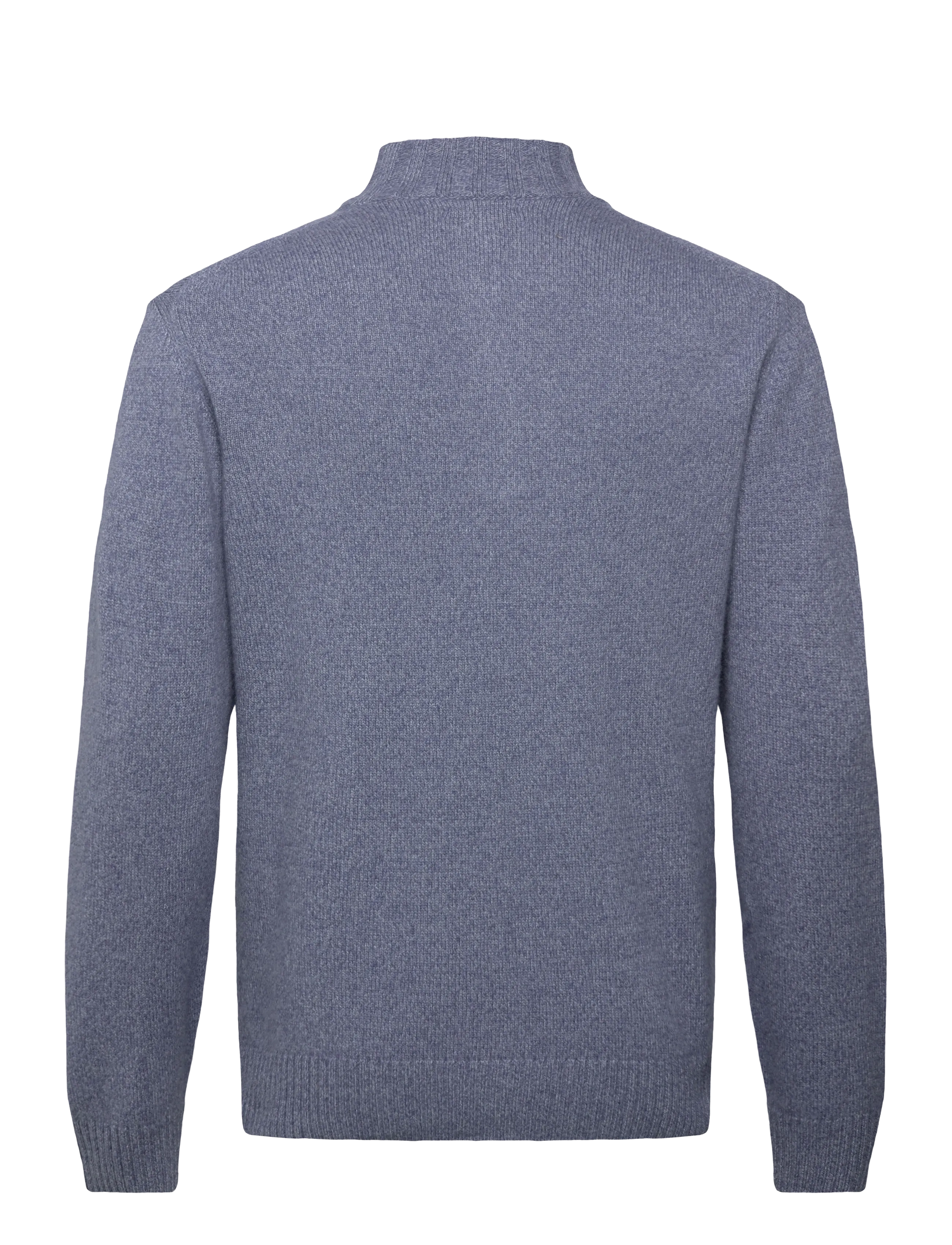 Oscar Jacobson - Paul Half Zip - pullover mit halbem reißverschluss - cob blue - 1