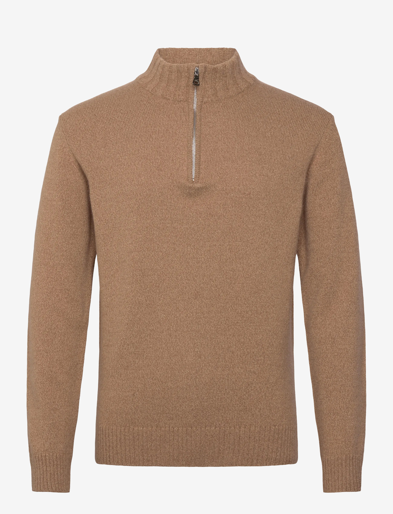 Oscar Jacobson - Paul Half Zip - half zip-trøjer - toffee beige - 0
