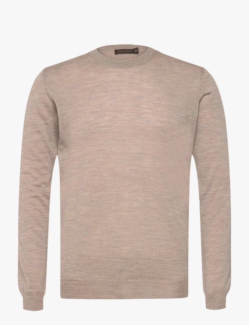 Oscar Jacobson - Miguel Roundneck - rundhalsad - baked beige - 0