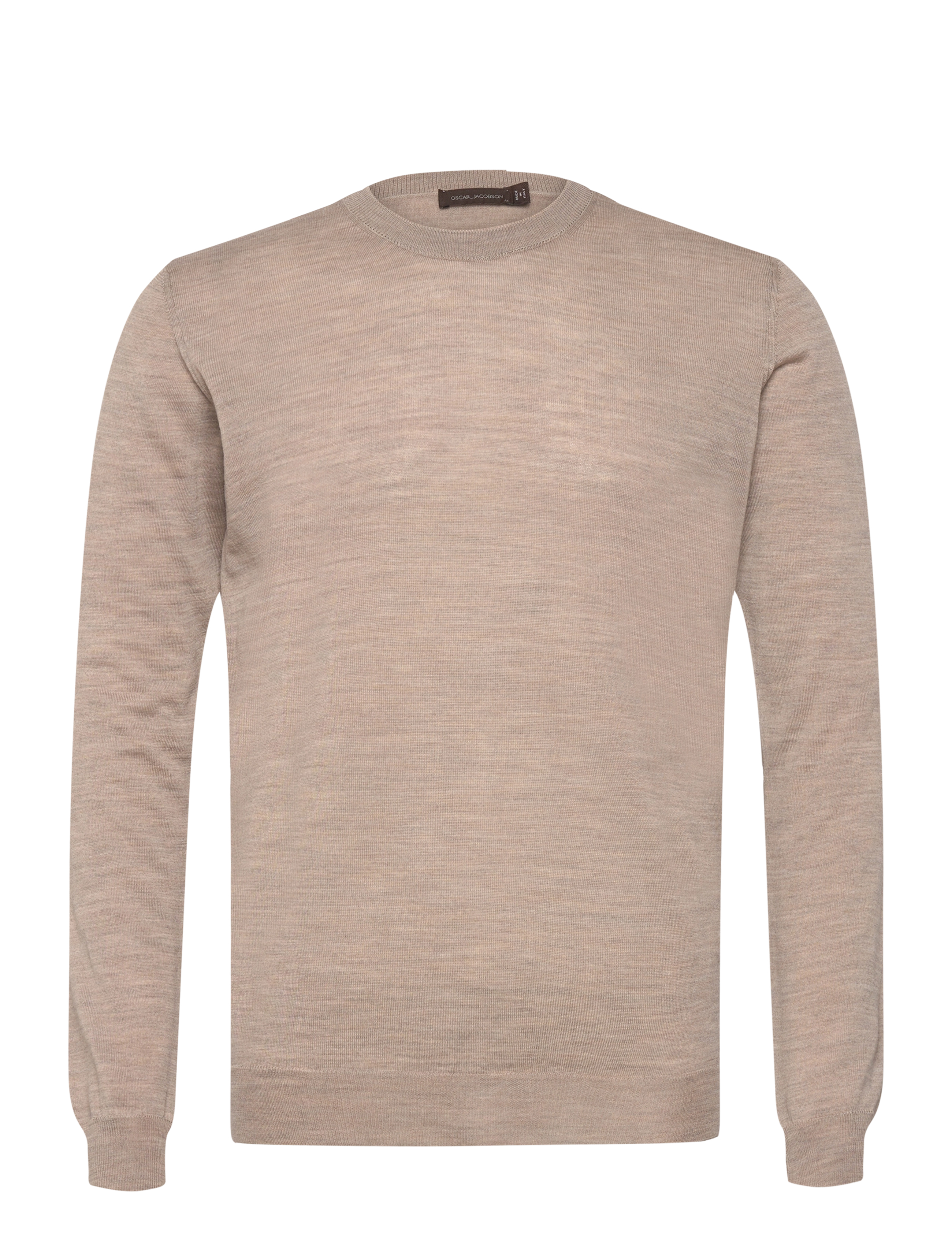 Oscar Jacobson - Miguel Roundneck - rundhalsad - baked beige - 0