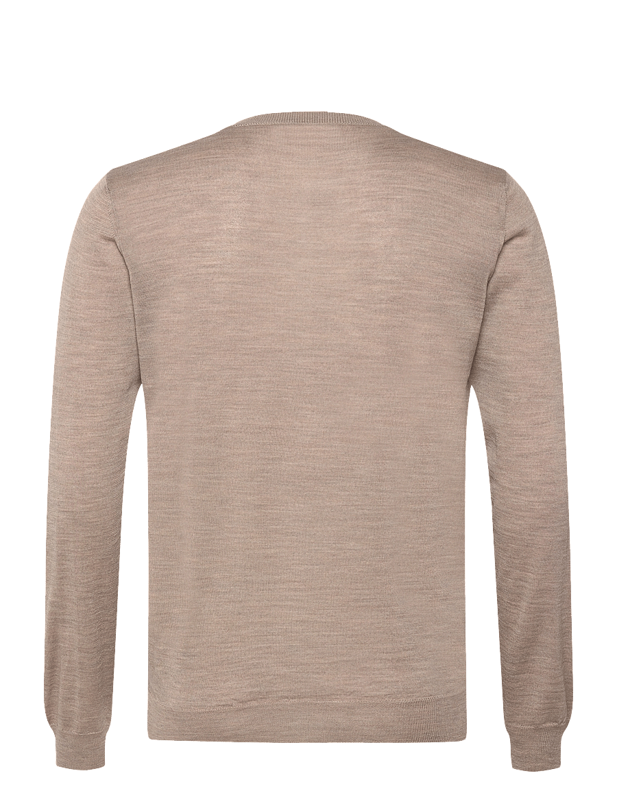 Oscar Jacobson - Miguel Roundneck - rundhalsad - baked beige - 1