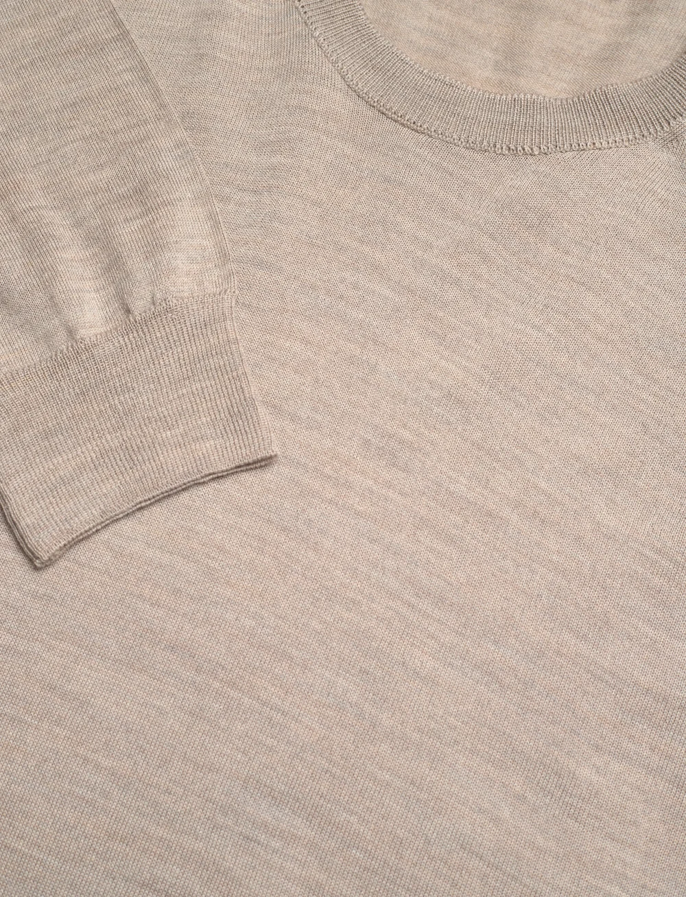 Oscar Jacobson - Miguel Roundneck - rundhalsad - baked beige - 2