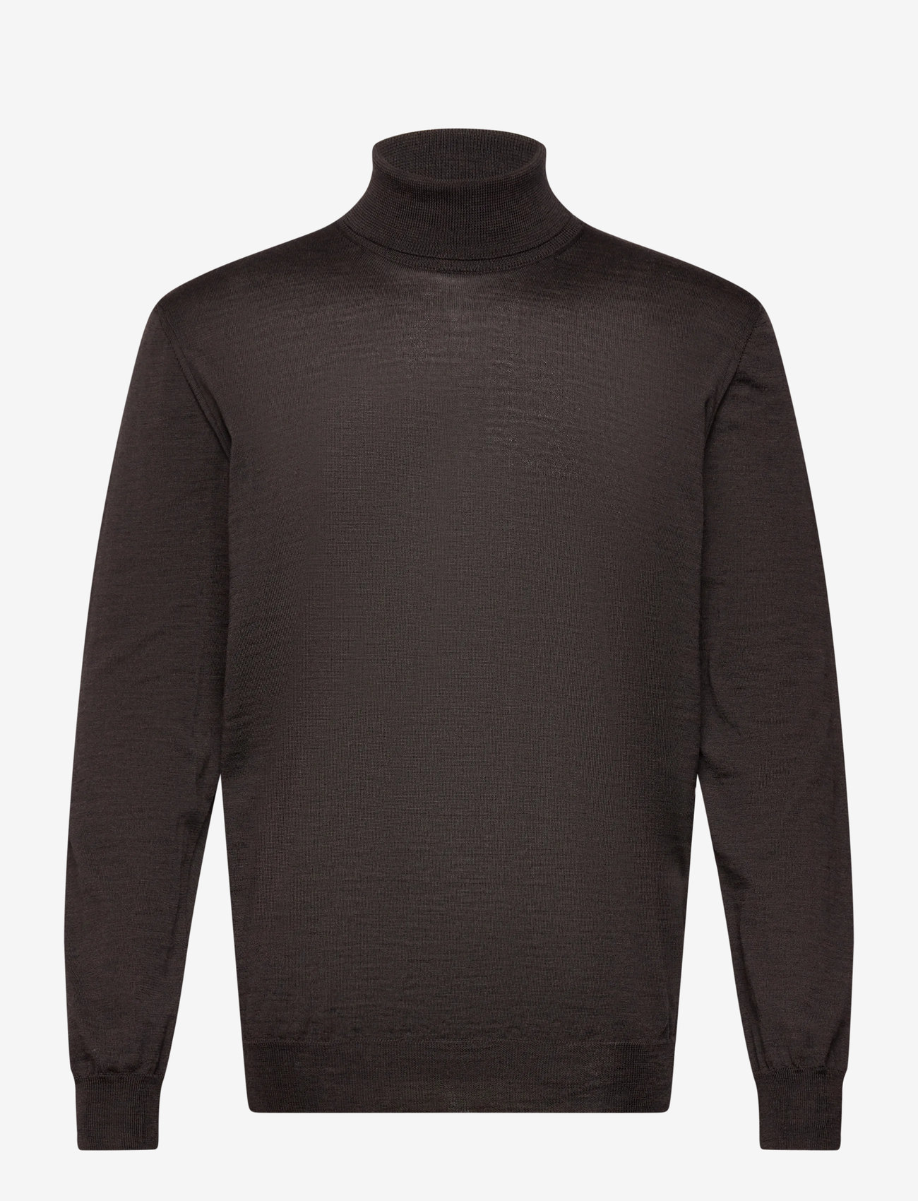 Oscar Jacobson - Marcel Rollneck - polokrage - brown flannel - 0