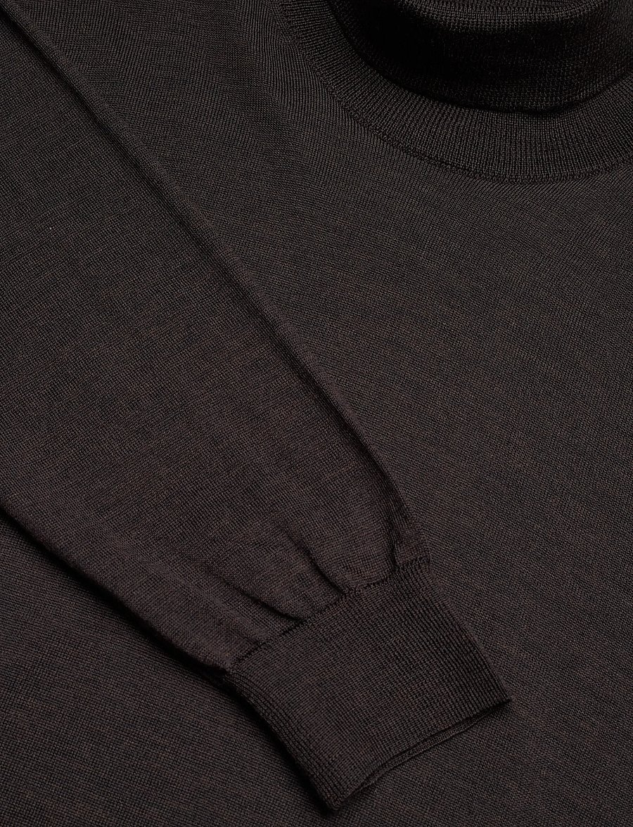 Oscar Jacobson - Marcel Rollneck - poolokaulus - brown flannel - 2