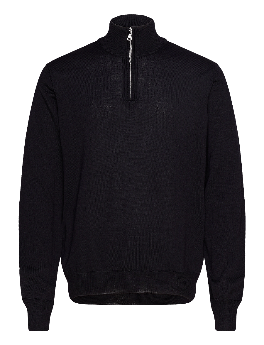 Oscar Jacobson - Marlon Half zip - halfzip strik - night blue - 0