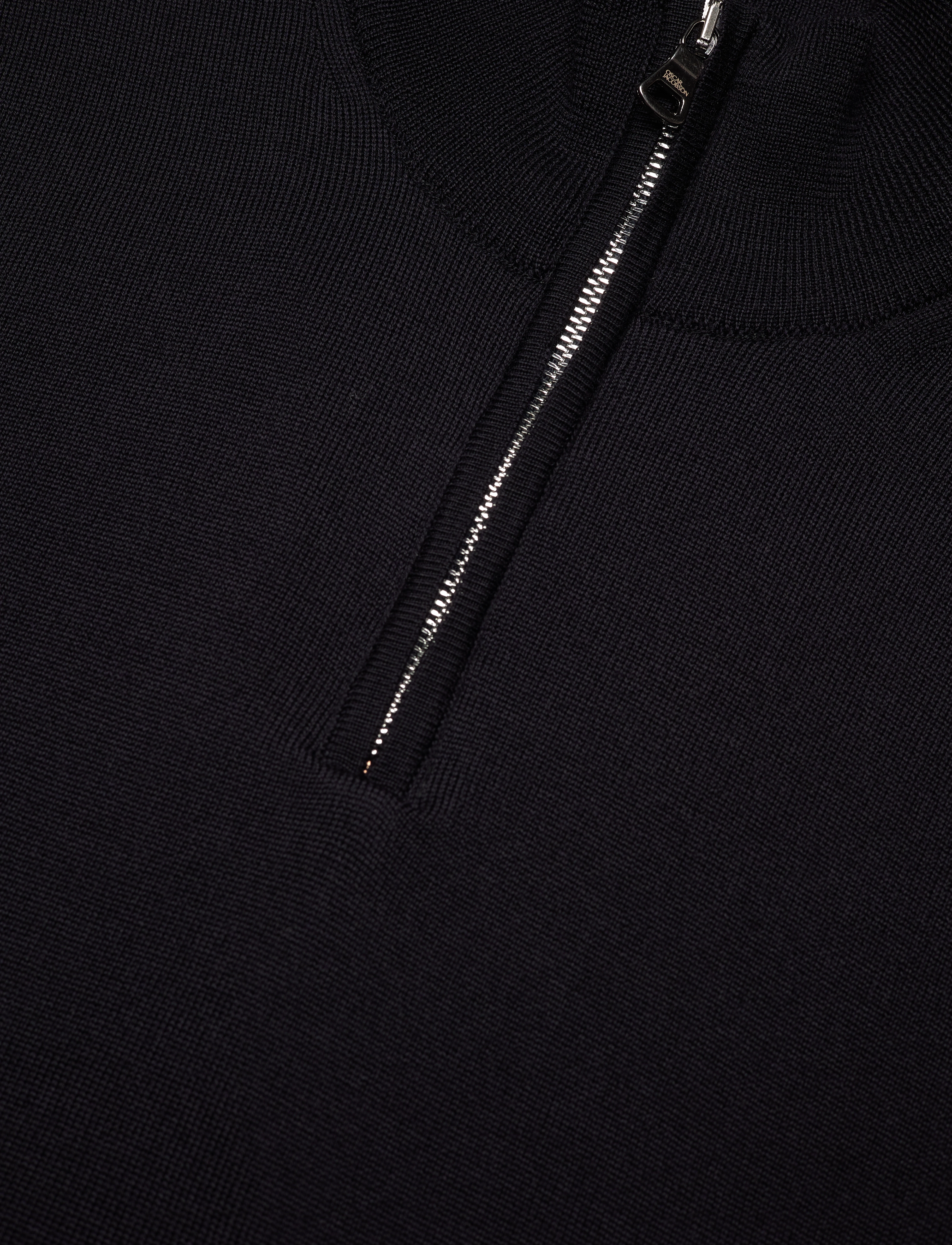 Oscar Jacobson - Marlon Half zip - pullover mit halbem reißverschluss - night blue - 2