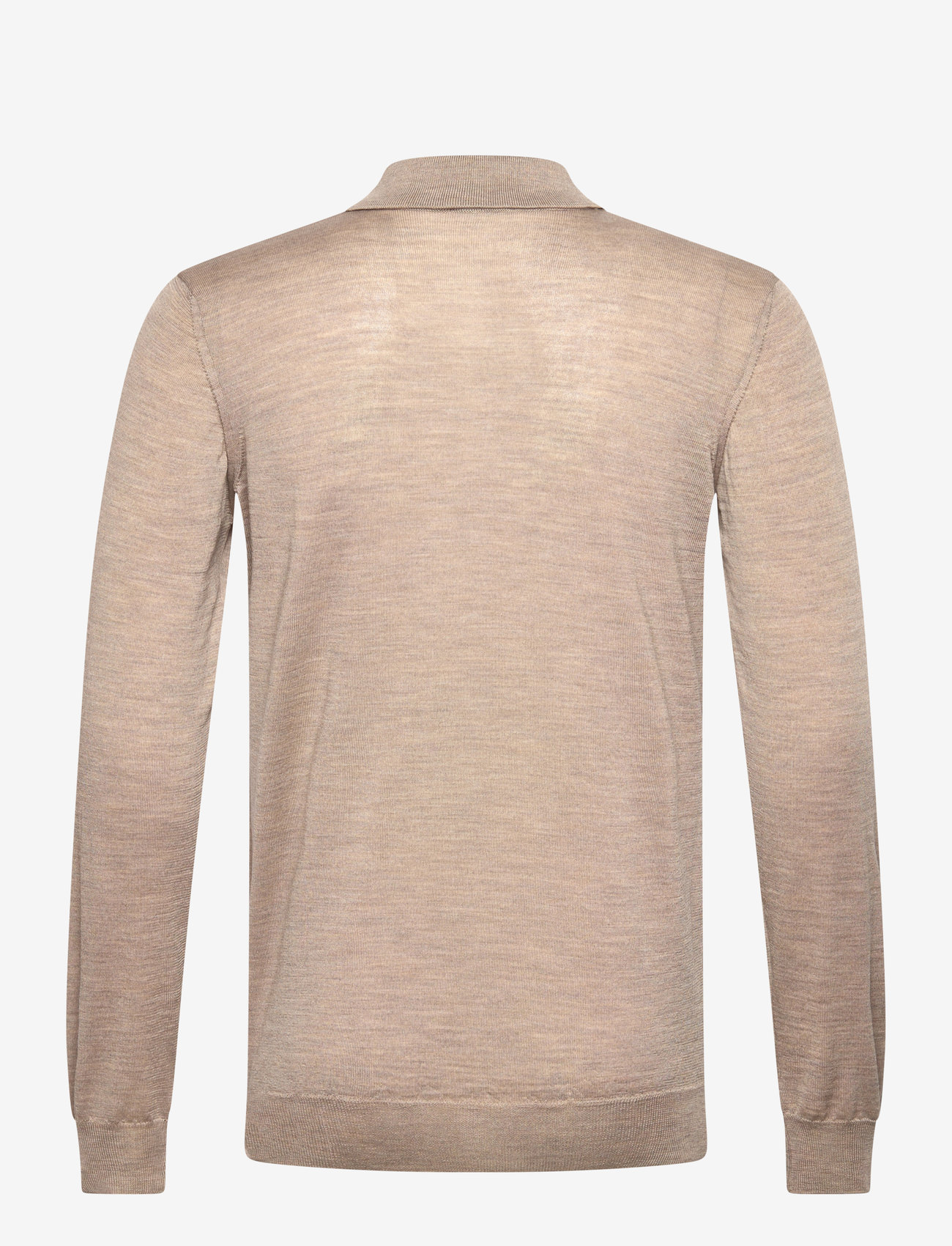 Oscar Jacobson - Melvin Poloshirt - stickade pikéer - baked beige - 1