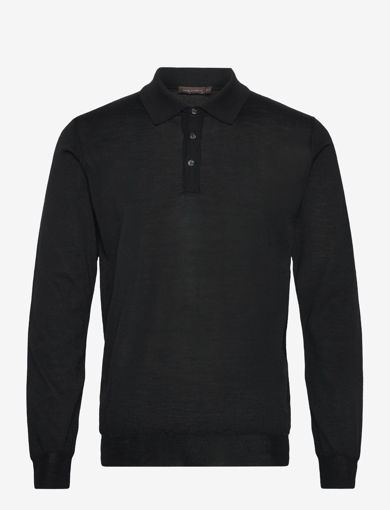 Oscar Jacobson - Melvin Poloshirt - polostrik - black tile - 0