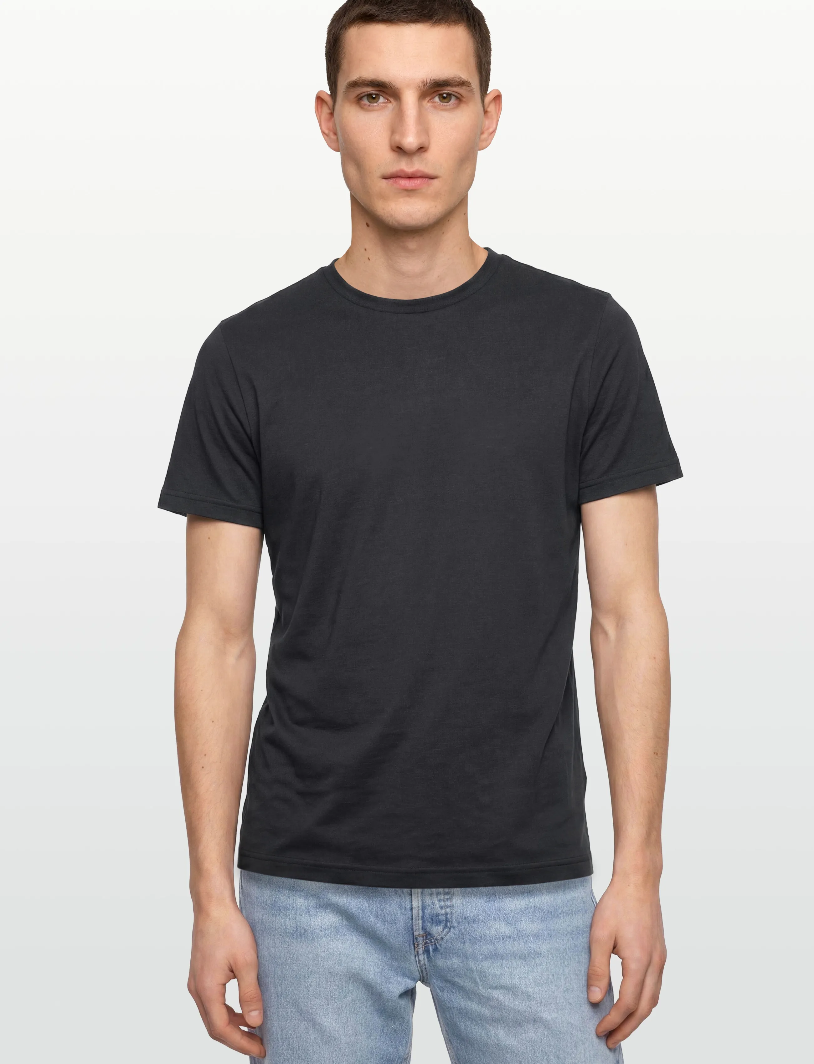 Oscar Jacobson - Kim T-shirt S-S - kurzärmelig - black - 3