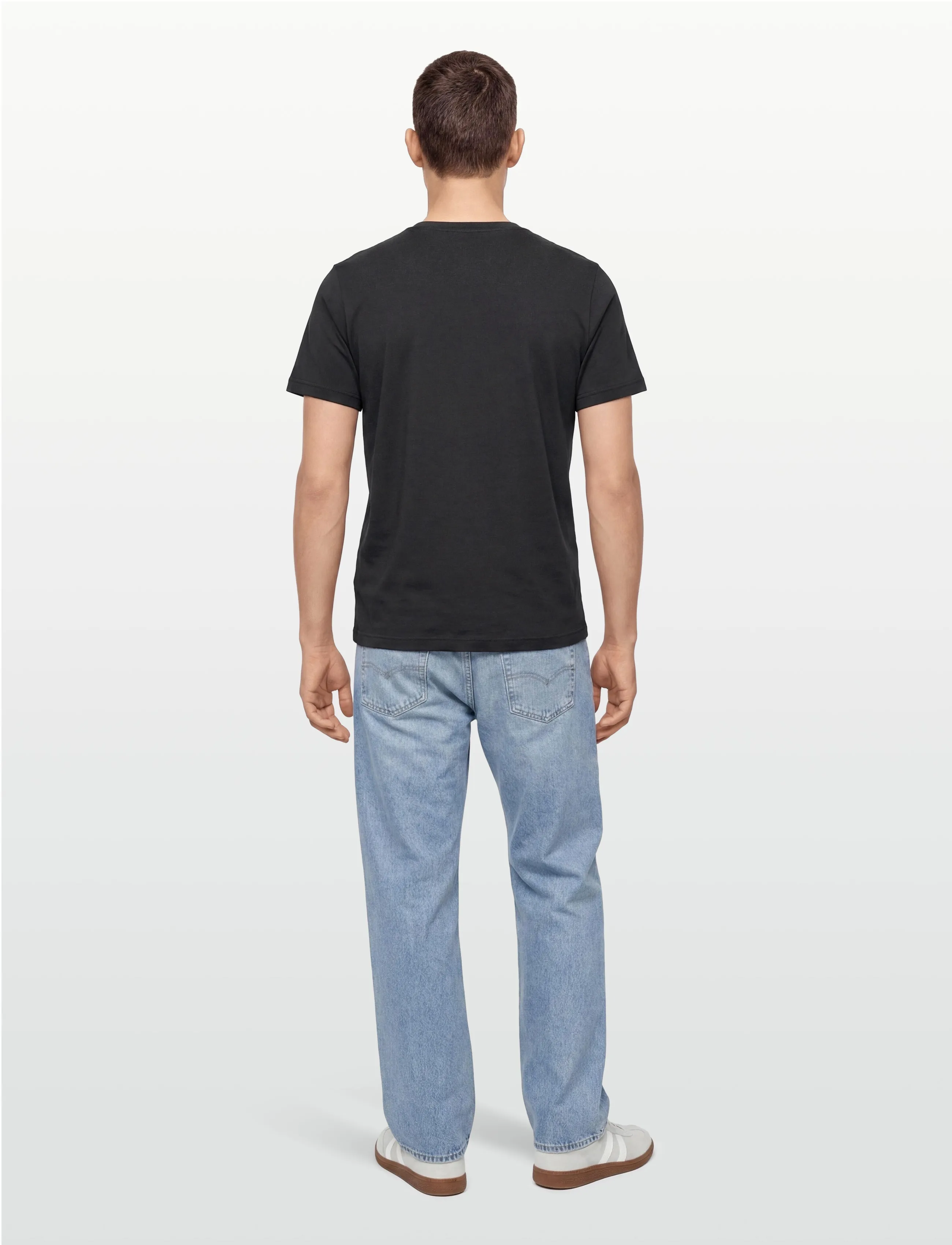 Oscar Jacobson - Kim T-shirt S-S - kurzärmelig - black - 4