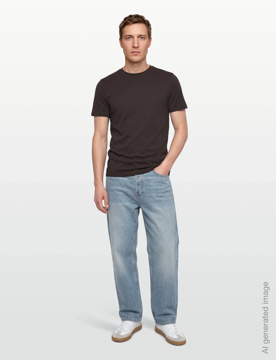 Oscar Jacobson - Kim T-shirt S-S - kortärmade t-shirts - brown elk - 0