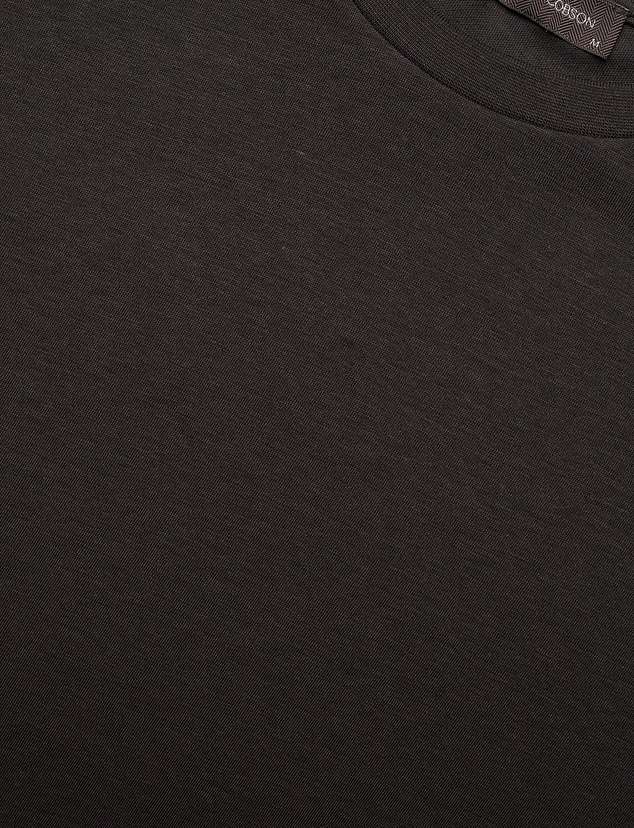 Oscar Jacobson - Kim T-shirt S-S - kortärmade t-shirts - brown elk - 5