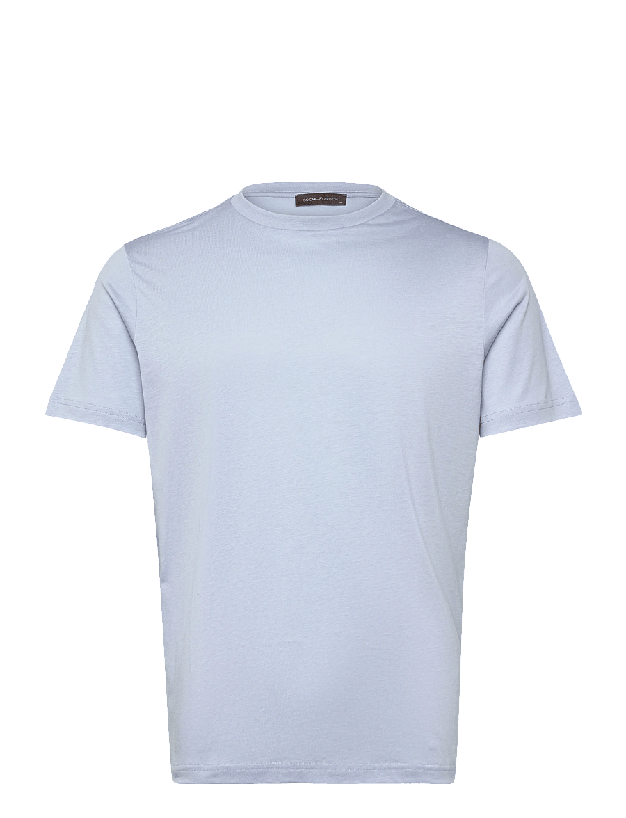 Oscar Jacobson - Kim T-shirt S-S - kurzärmelig - chambray blue - 1