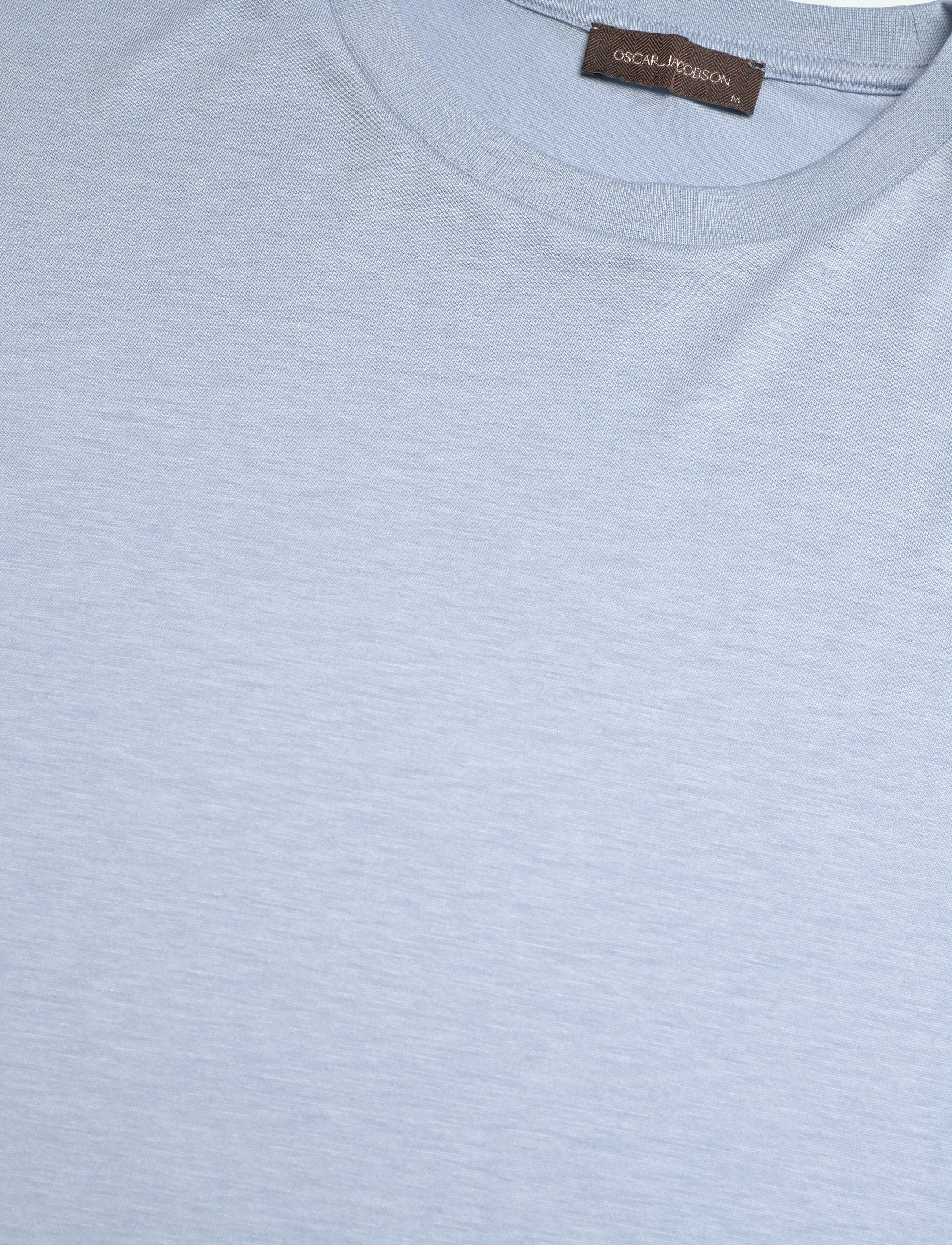 Oscar Jacobson - Kim T-shirt S-S - t-shirts - chambray blue - 2
