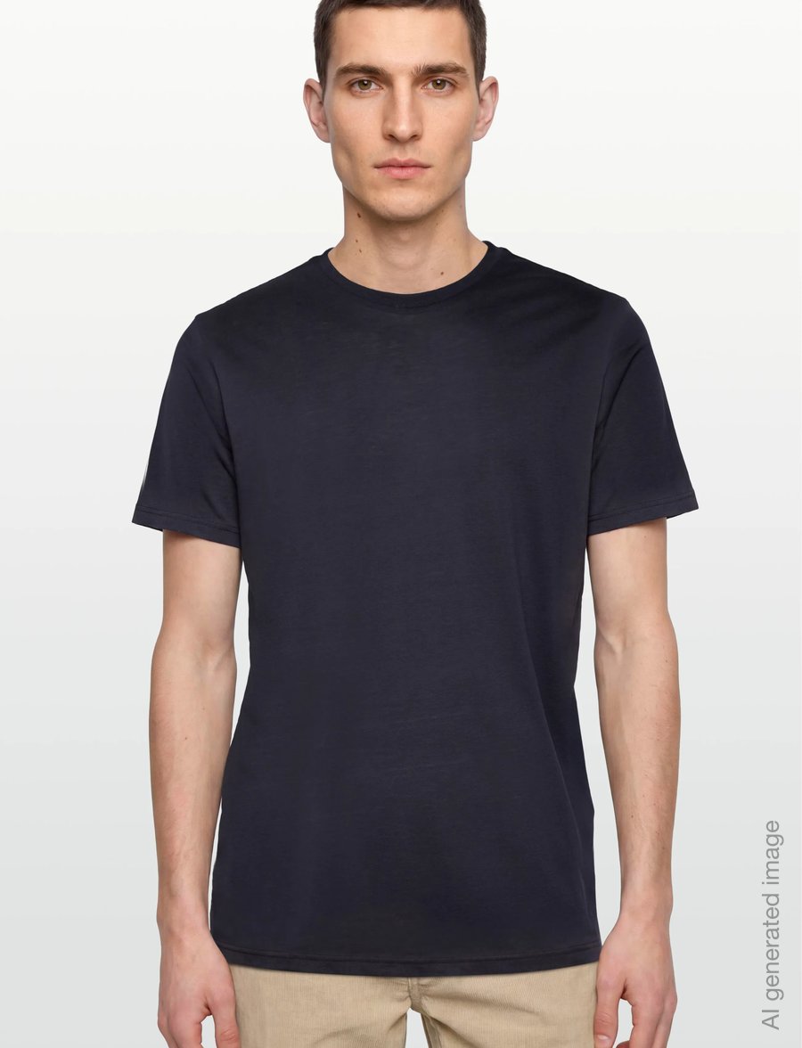 Oscar Jacobson - Kim T-shirt S-S - kurzärmelig - night blue - 3