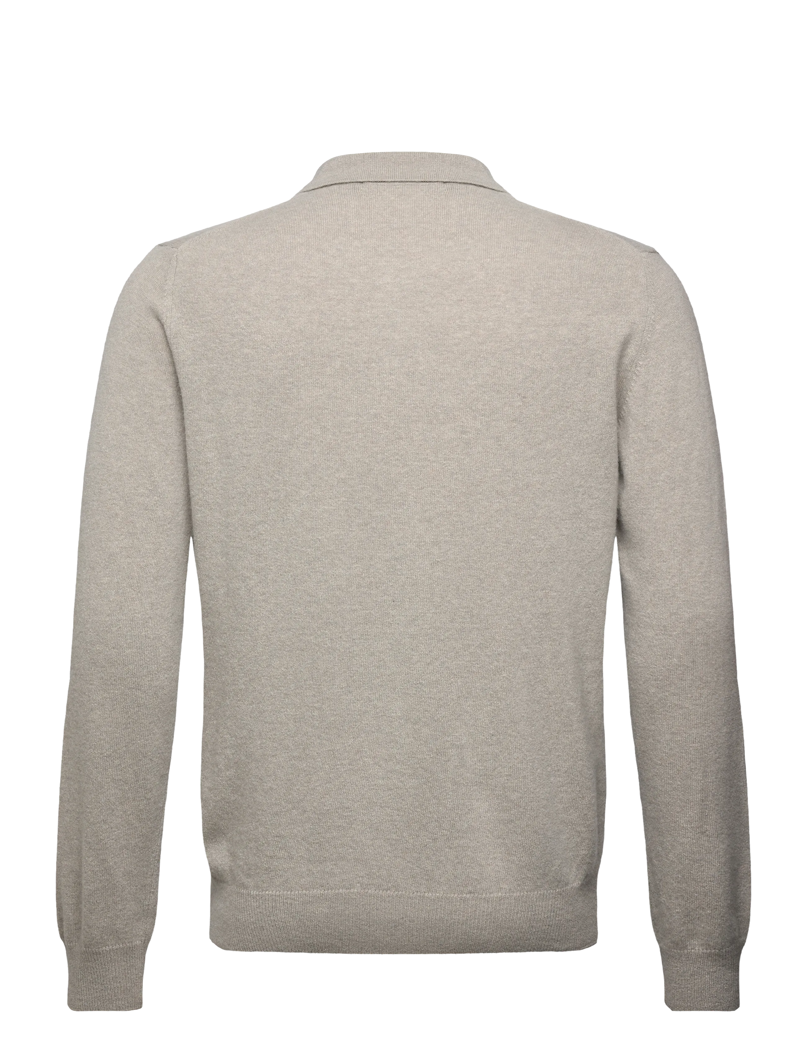 Oscar Jacobson - Pepe Poloshirt - poloer i strik med lange ærmer - brick beige - 1